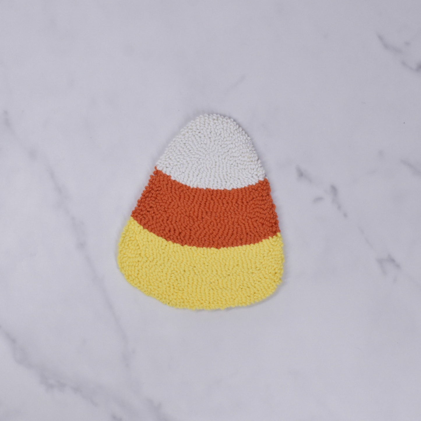 Candy Corn Rug Coaster