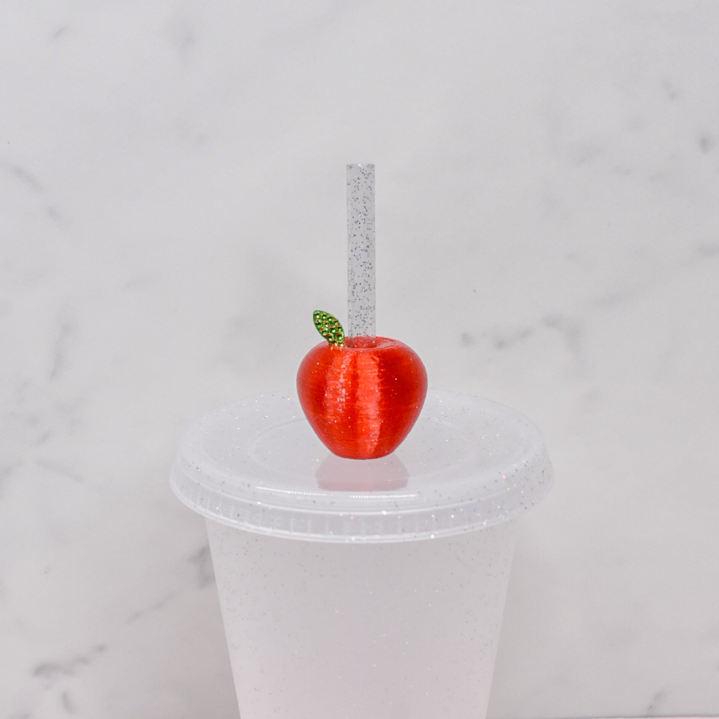 Apple Straw Charm