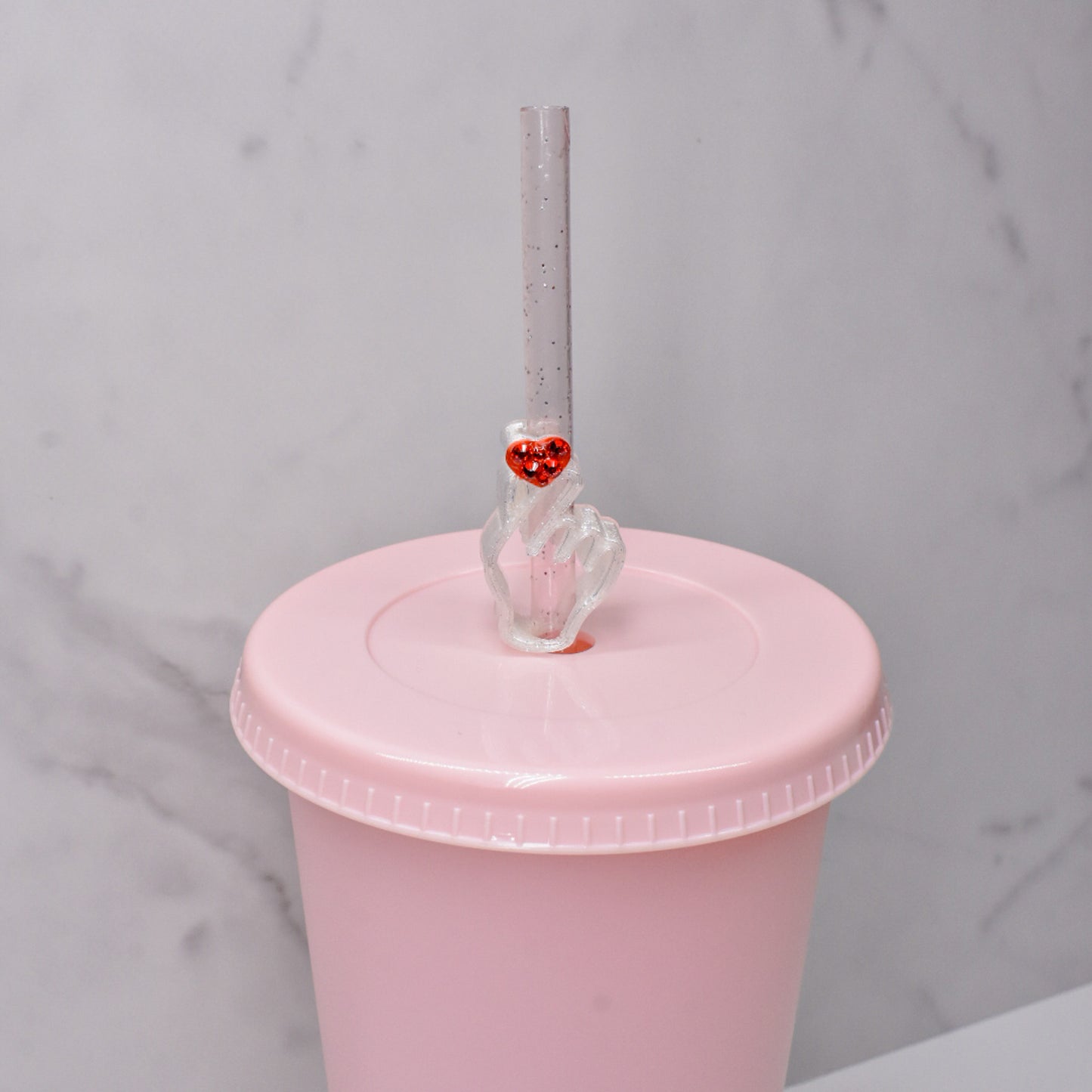 Kpop Girly Straw Charm