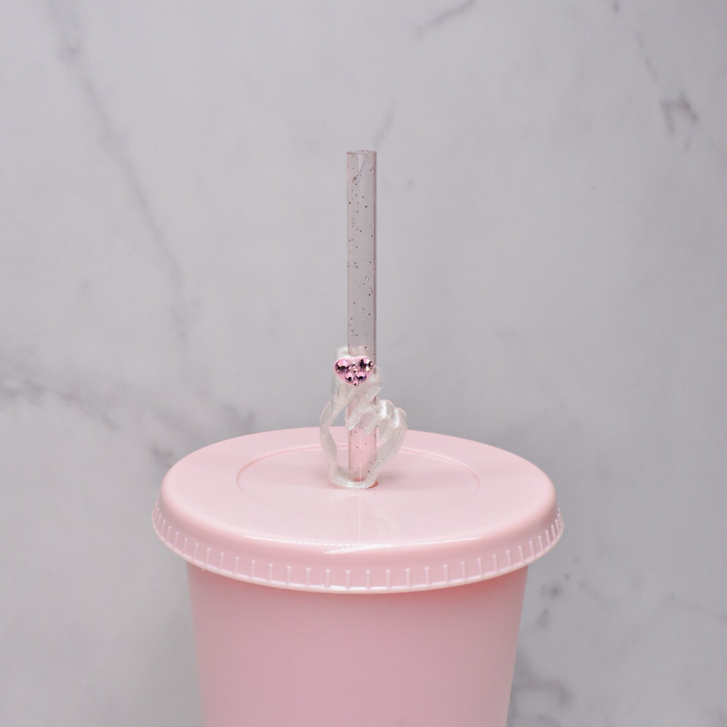 Kpop Girly Straw Charm