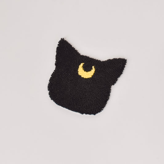 Moon Cat Rug Coaster