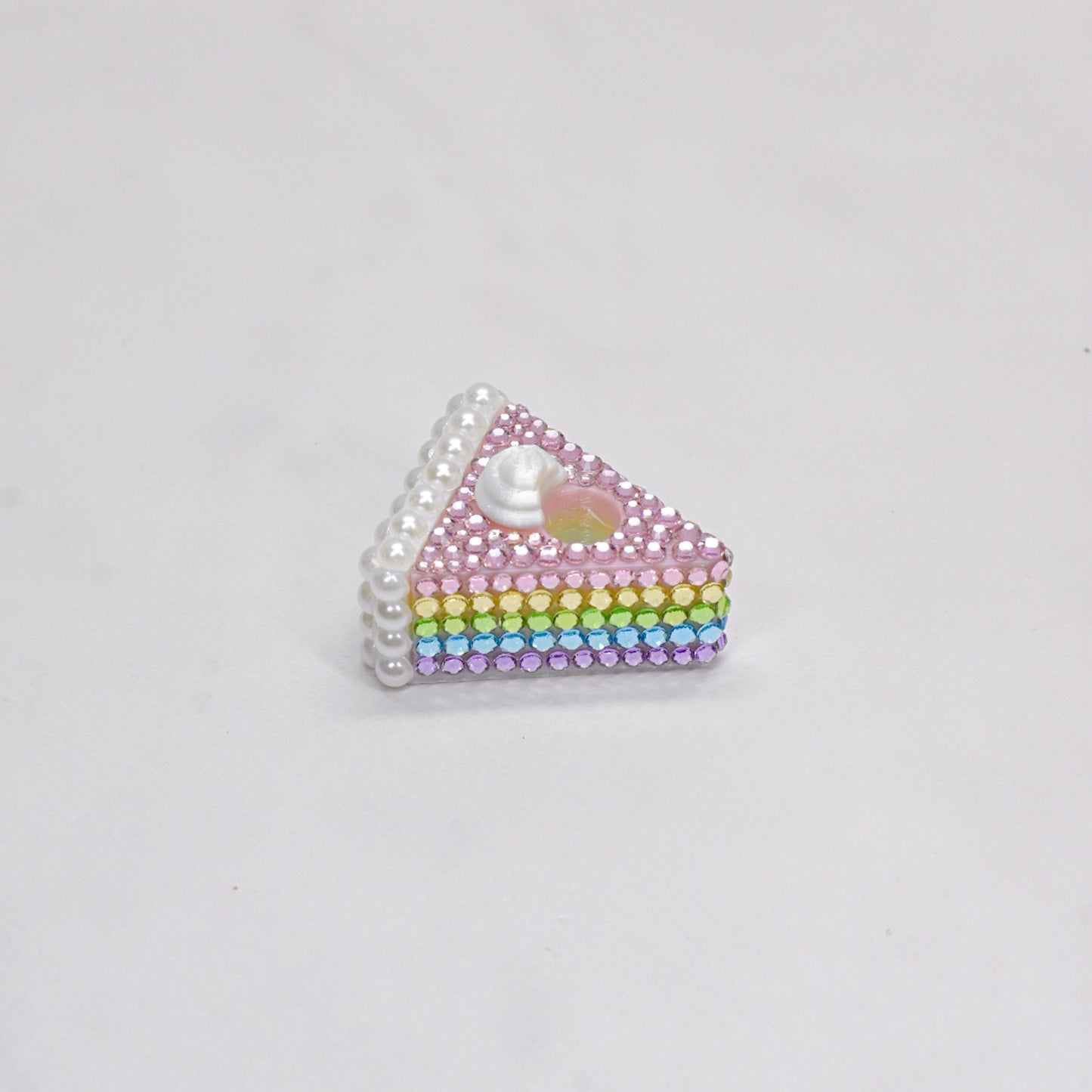 Birthday Cake Straw Charm