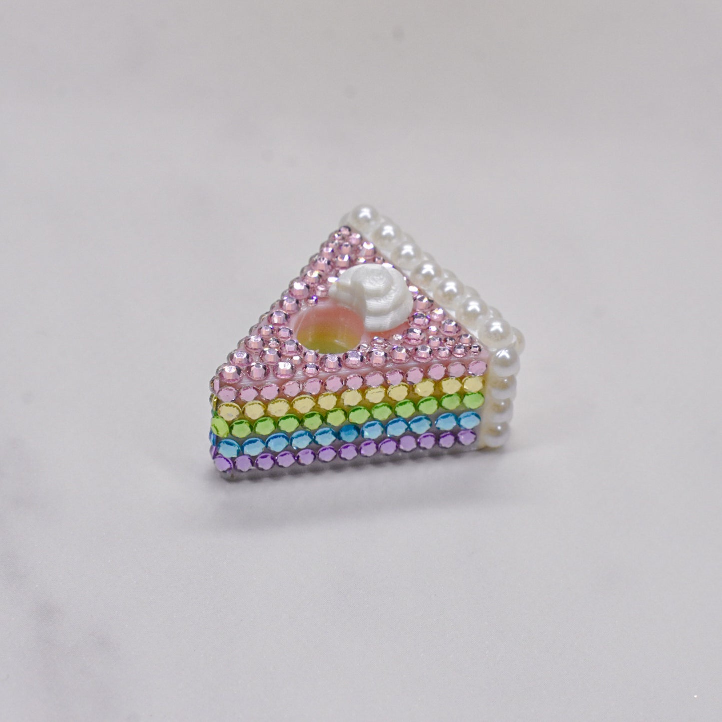 Birthday Cake Straw Charm