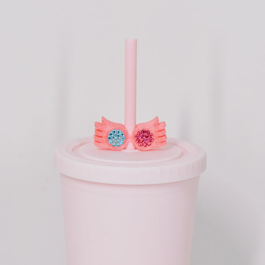 Wizard Specs Straw Charm