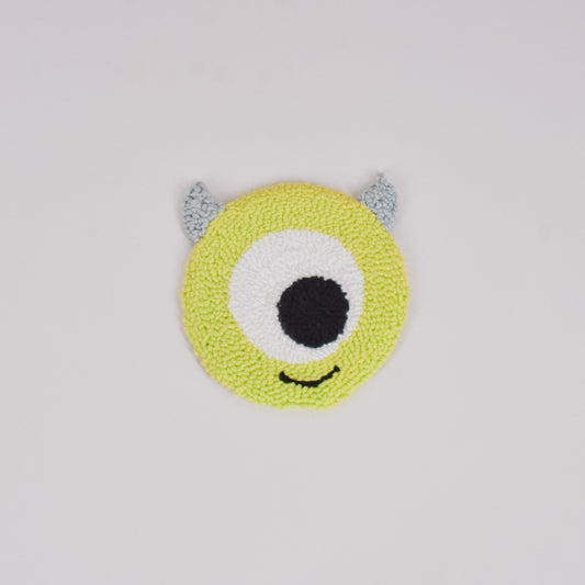 Green Monster Rug Coaster