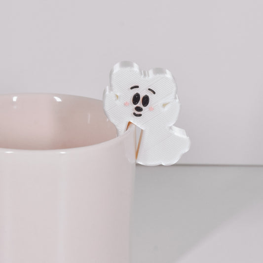 Mouse Ghostie Mug Charm