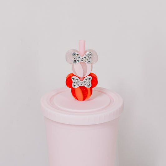 Ears Swirl Straw Charm