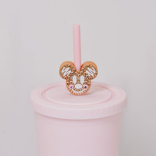 Ears Gingerbread Straw Charm
