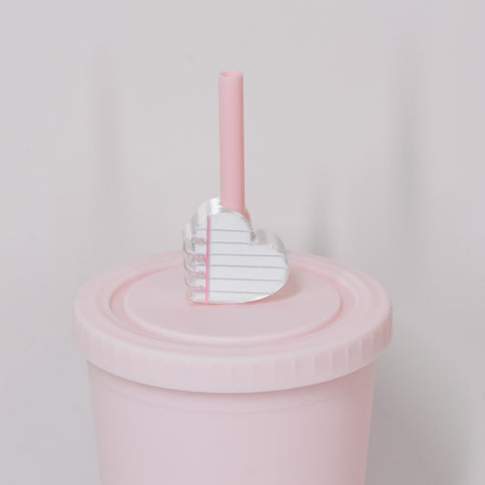 Notebook Straw Charm