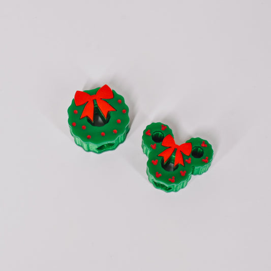 Wreath Straw Charm