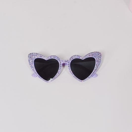 Crystal Heart Sunglasses