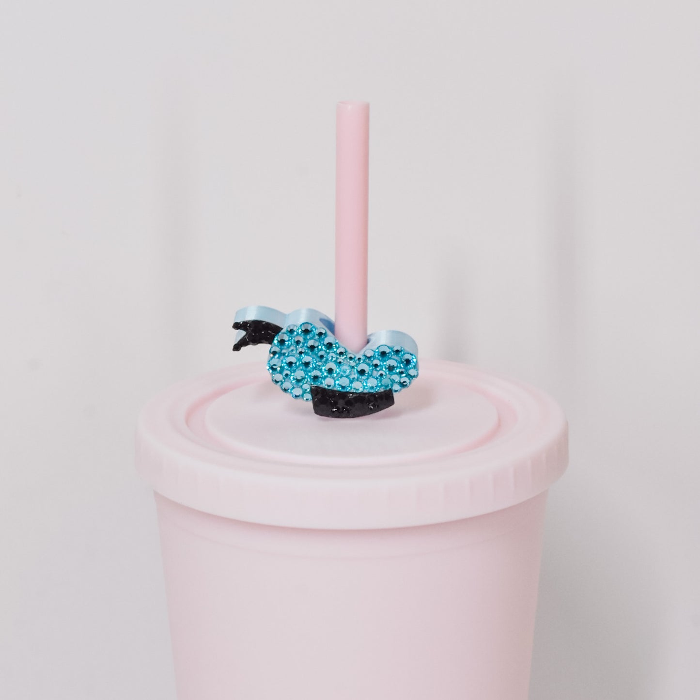 Mr Duck Straw Charm