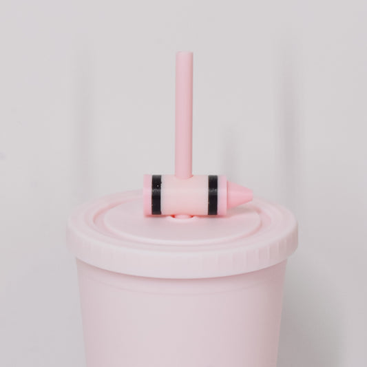 Crayon Straw Charm
