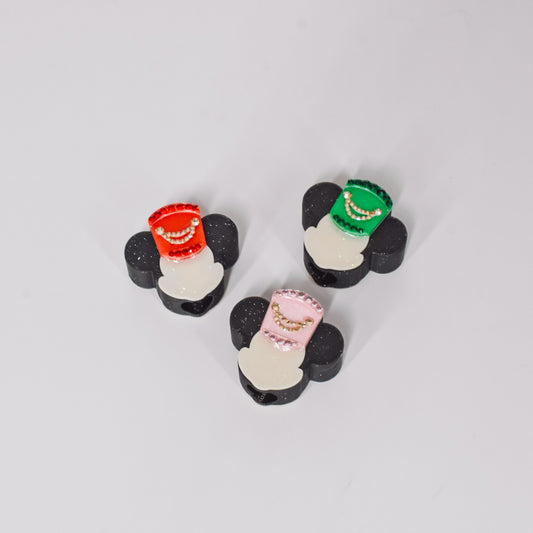 Ears Nutcracker Straw Charm