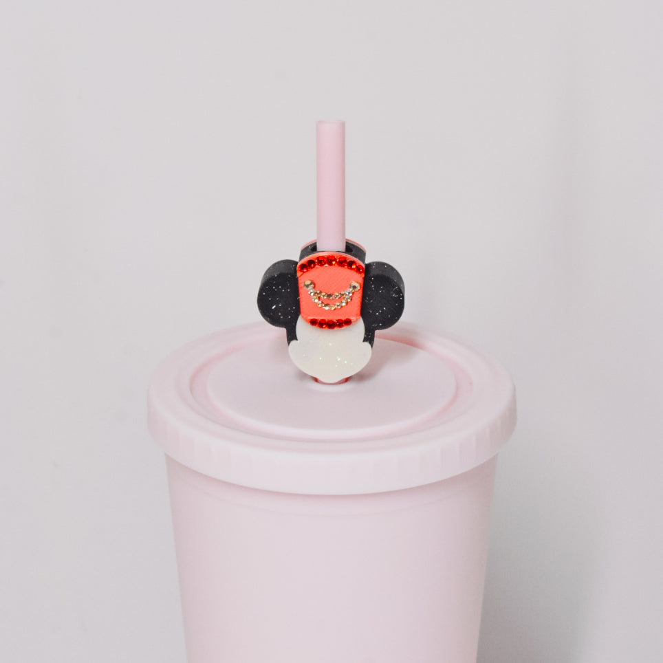 Ears Nutcracker Straw Charm