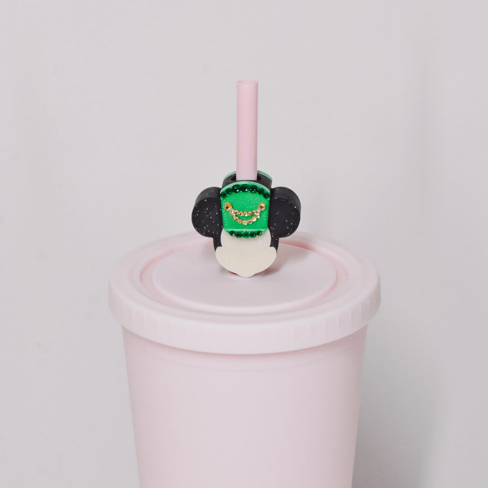 Ears Nutcracker Straw Charm