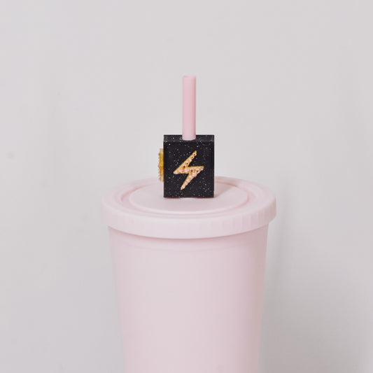 Wizard Book Straw Charm