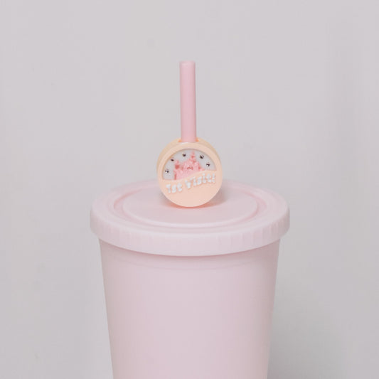 First Visit Straw Charm