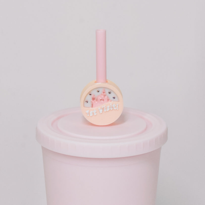 First Visit Straw Charm