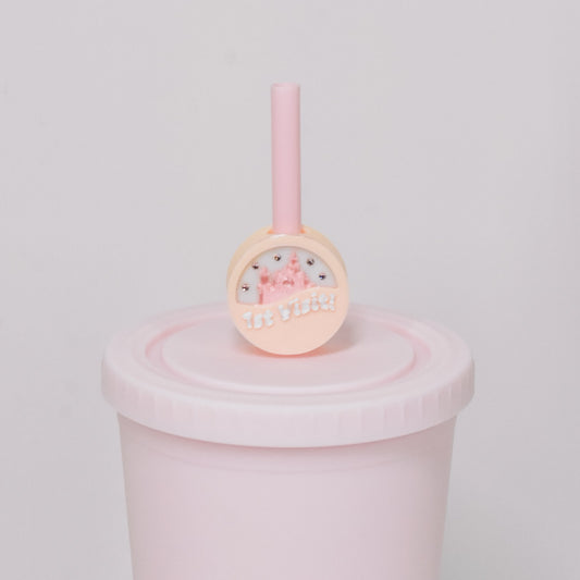 First Visit Straw Charm