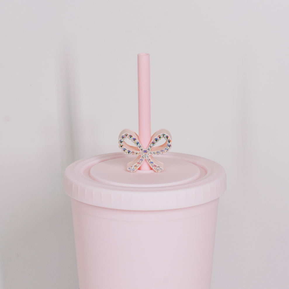 Bow Straw Charm