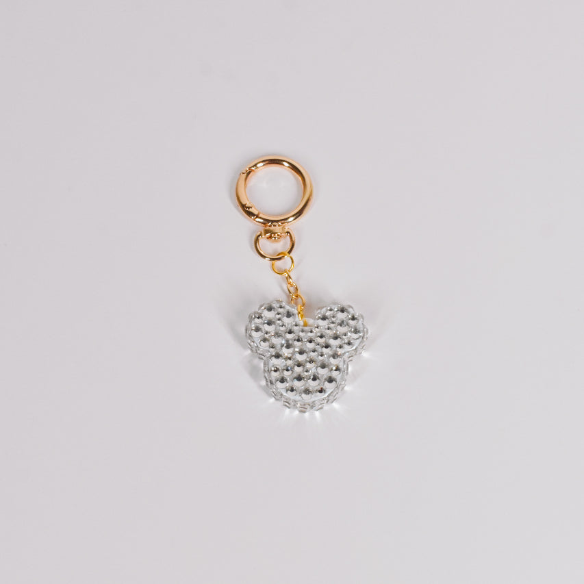 Crystal Ears Bag Charm