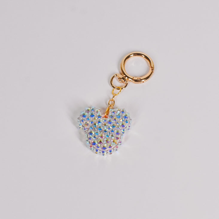 Crystal Ears Bag Charm