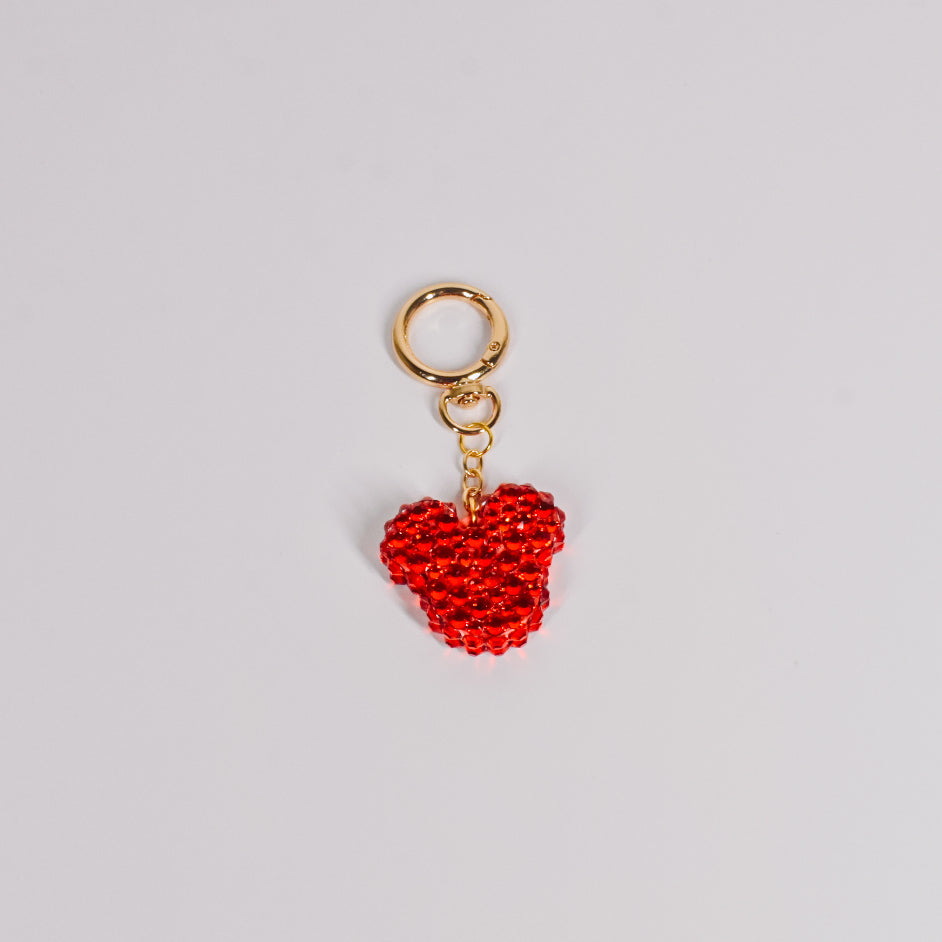 Crystal Ears Bag Charm