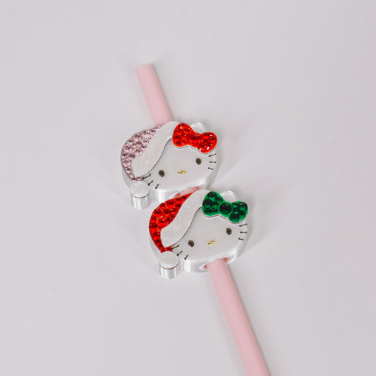 HK Santa Straw Charm
