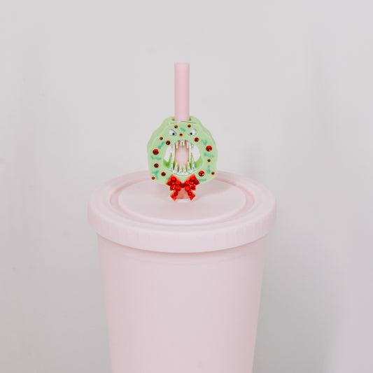 Mansion Wreath Straw Charm