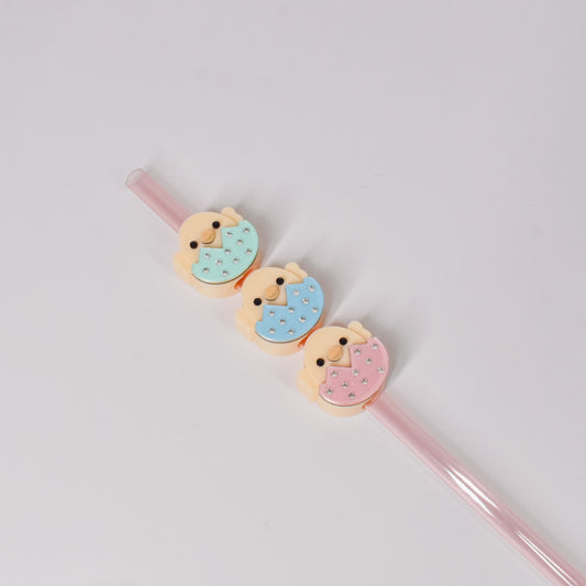 Chick Straw Charm