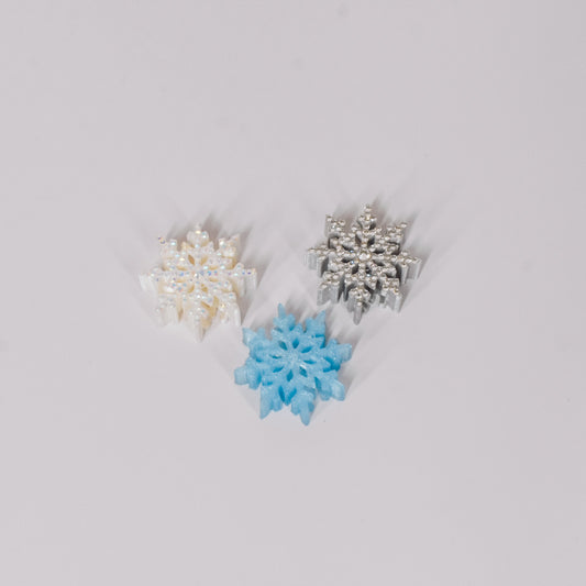 Snowflake Straw Charm