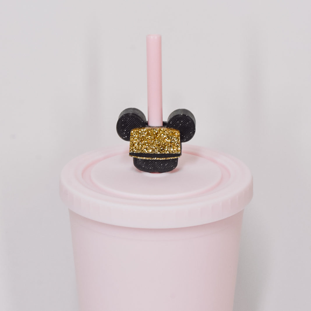 Conductor Hat Straw Charm