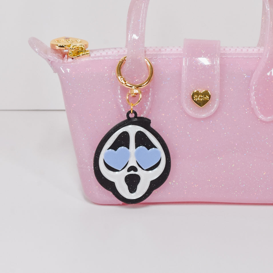 Heart Eye Ghost Bag Charm