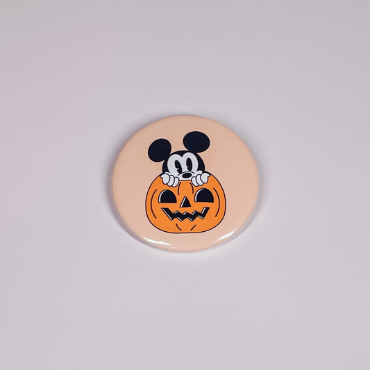 Pumpkin Mouse Button Pin