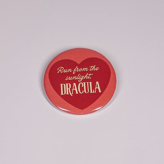 Dracula Button Pin