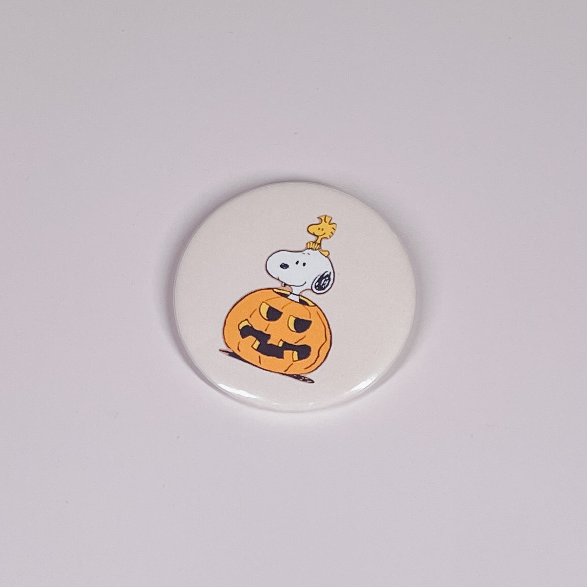 Pumpkin Dog Button Pin