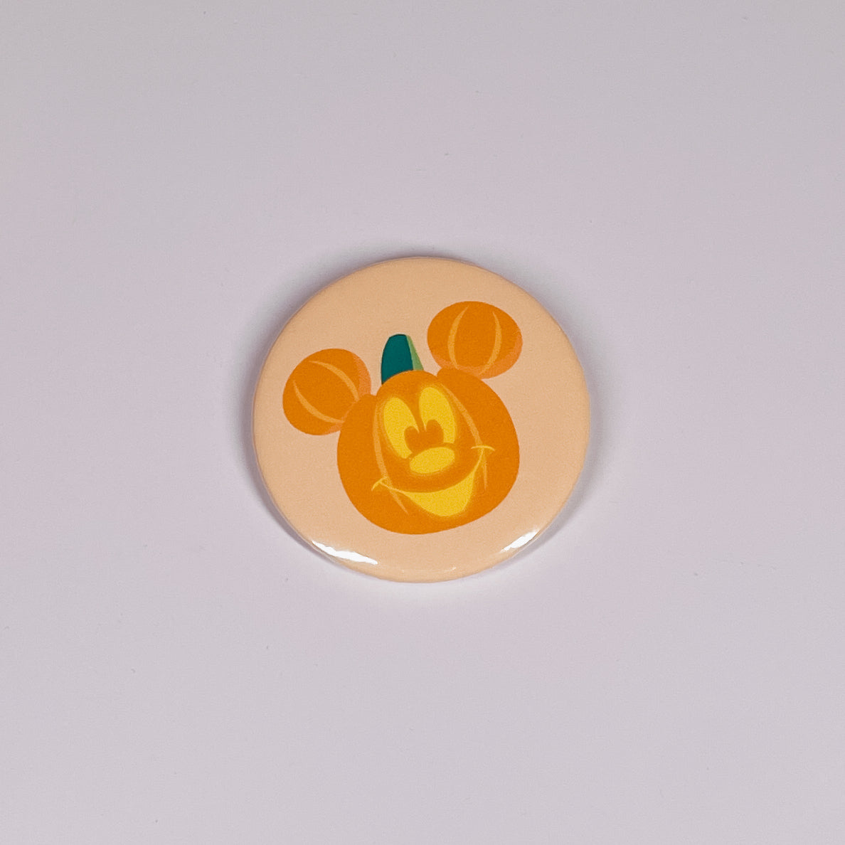 Pumpkin Button Pin