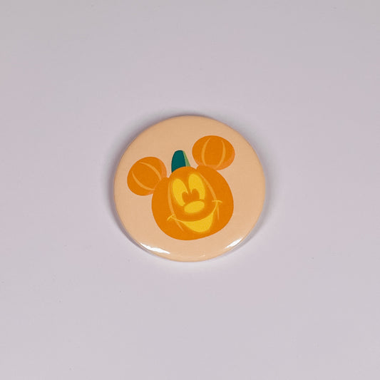 Pumpkin Button Pin