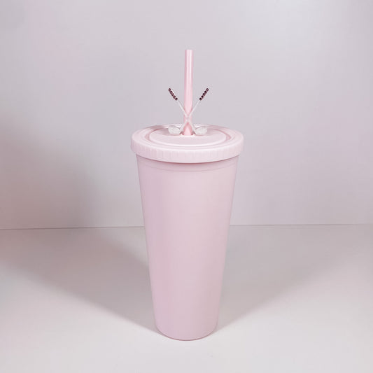 Golf Club Straw Charm
