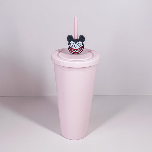 Spooky Teddy Straw Charm