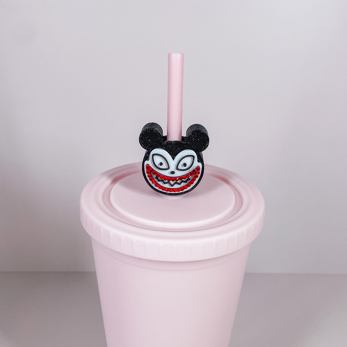 Spooky Teddy Straw Charm